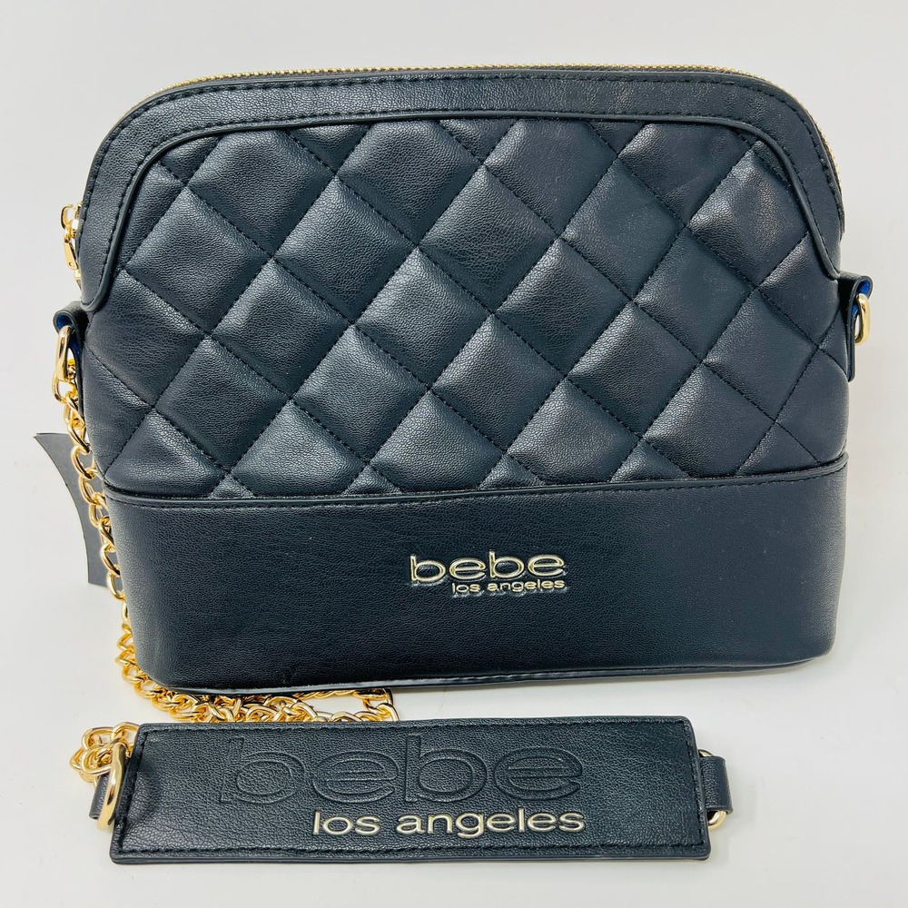 NEW! Bebe los angeles Quilted Chain Bag Vegan Leather Crossbody